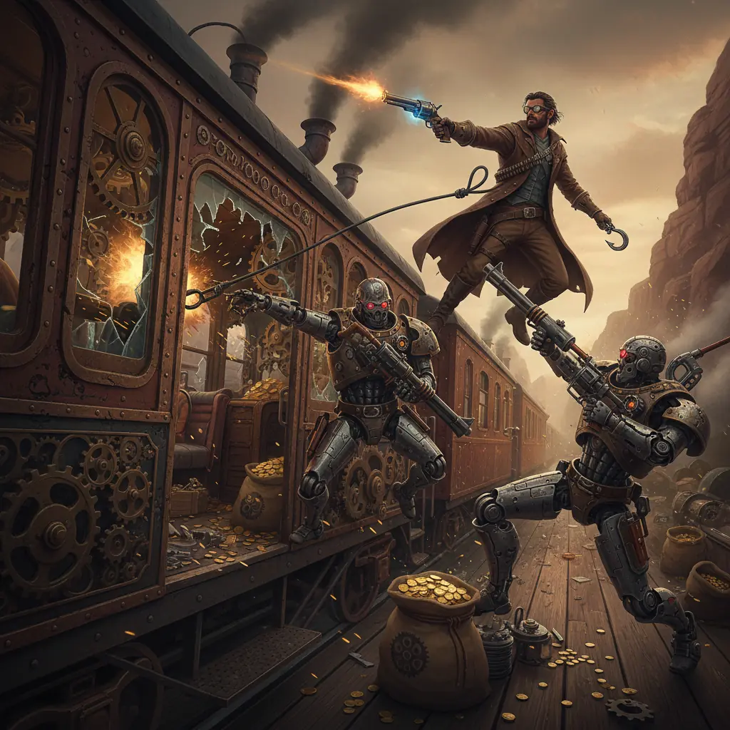 Steampunk Heist Express